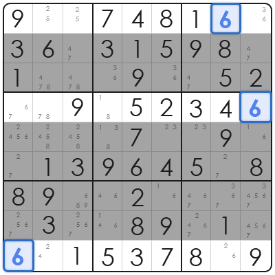 sudoku techniques advanced